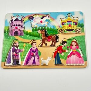 Target Gigglescape Wooden Peg Puzzle Toddler Educational Learning Toy